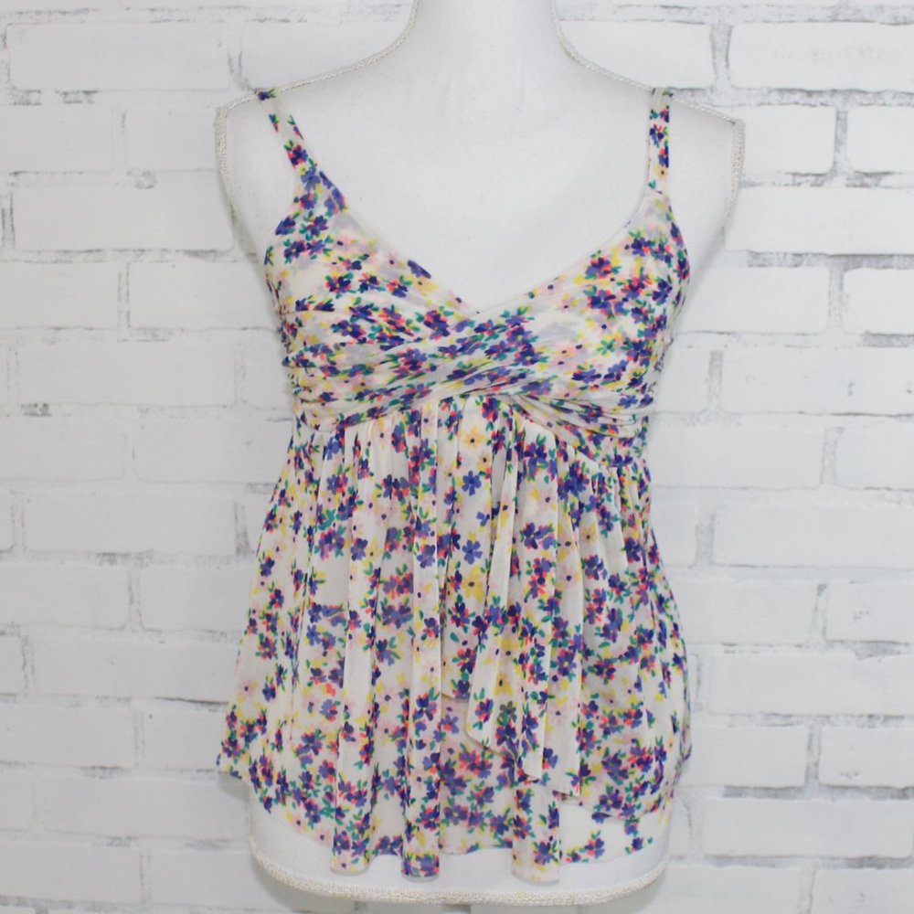 Express Floral Tank Top // NWOT